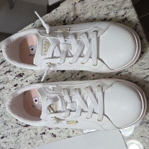 BOBS from Skechers Slip On White Sneakers Sz 9